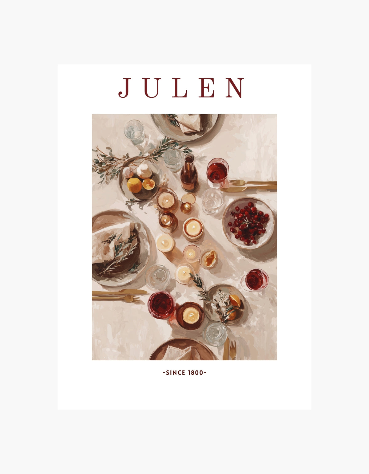 Juleplakat