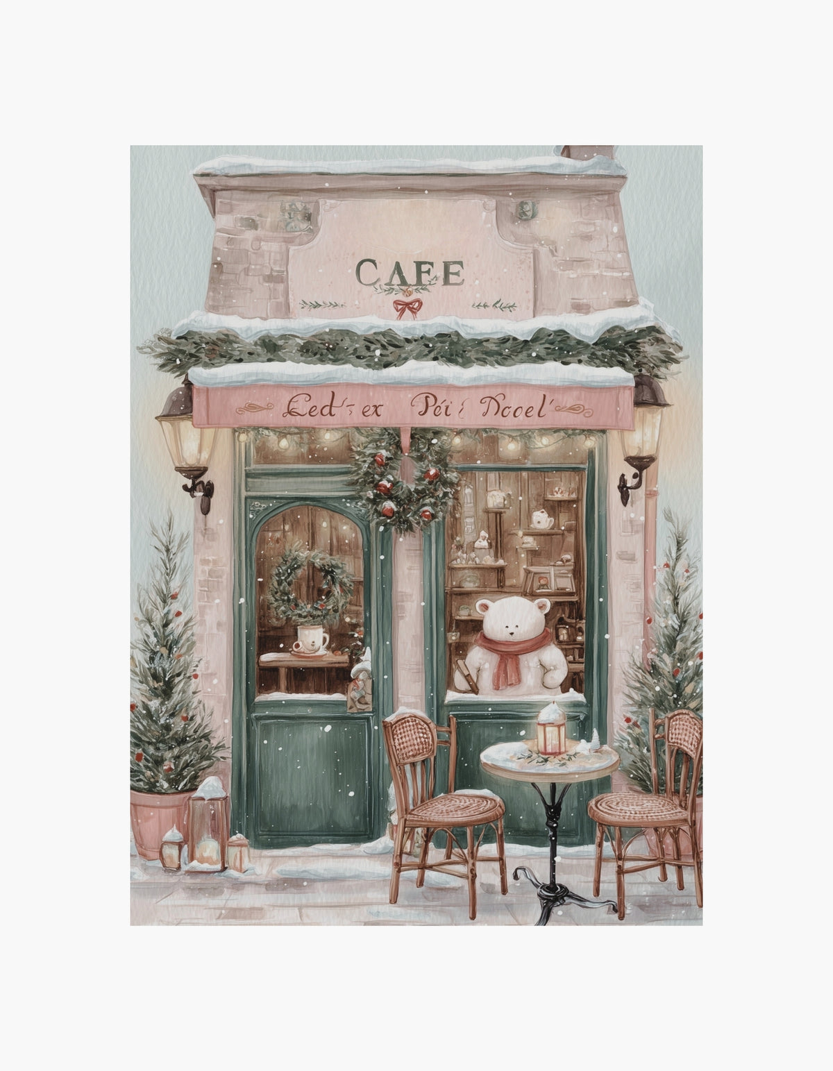 Vintercafé-plakat