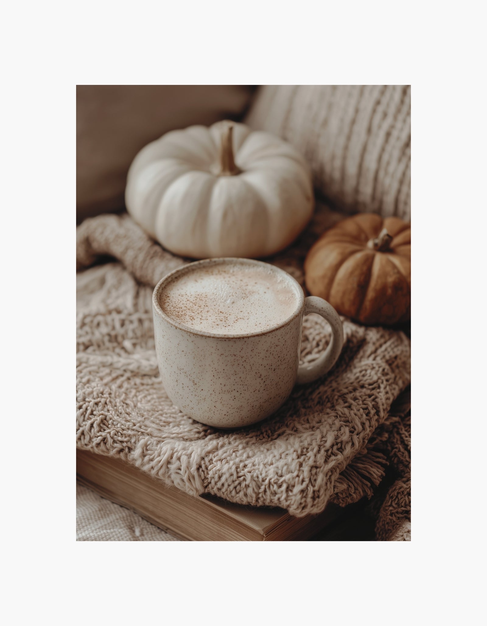 Græskar-latte-plakat