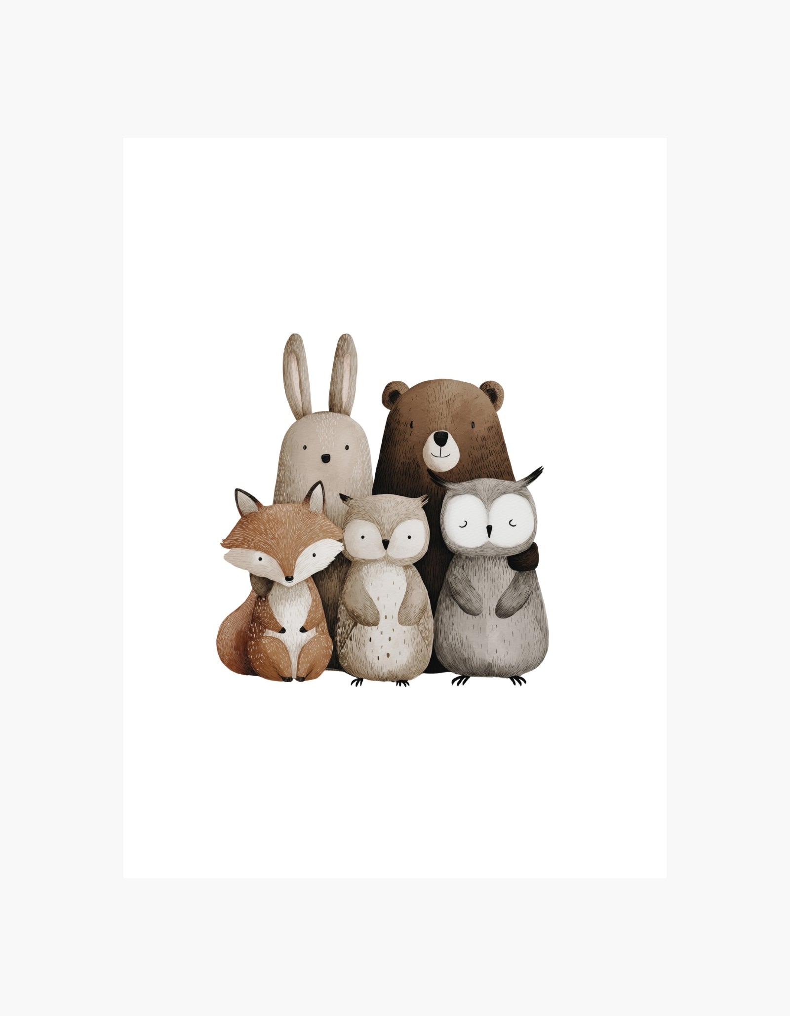 Woodland Friends Plakat