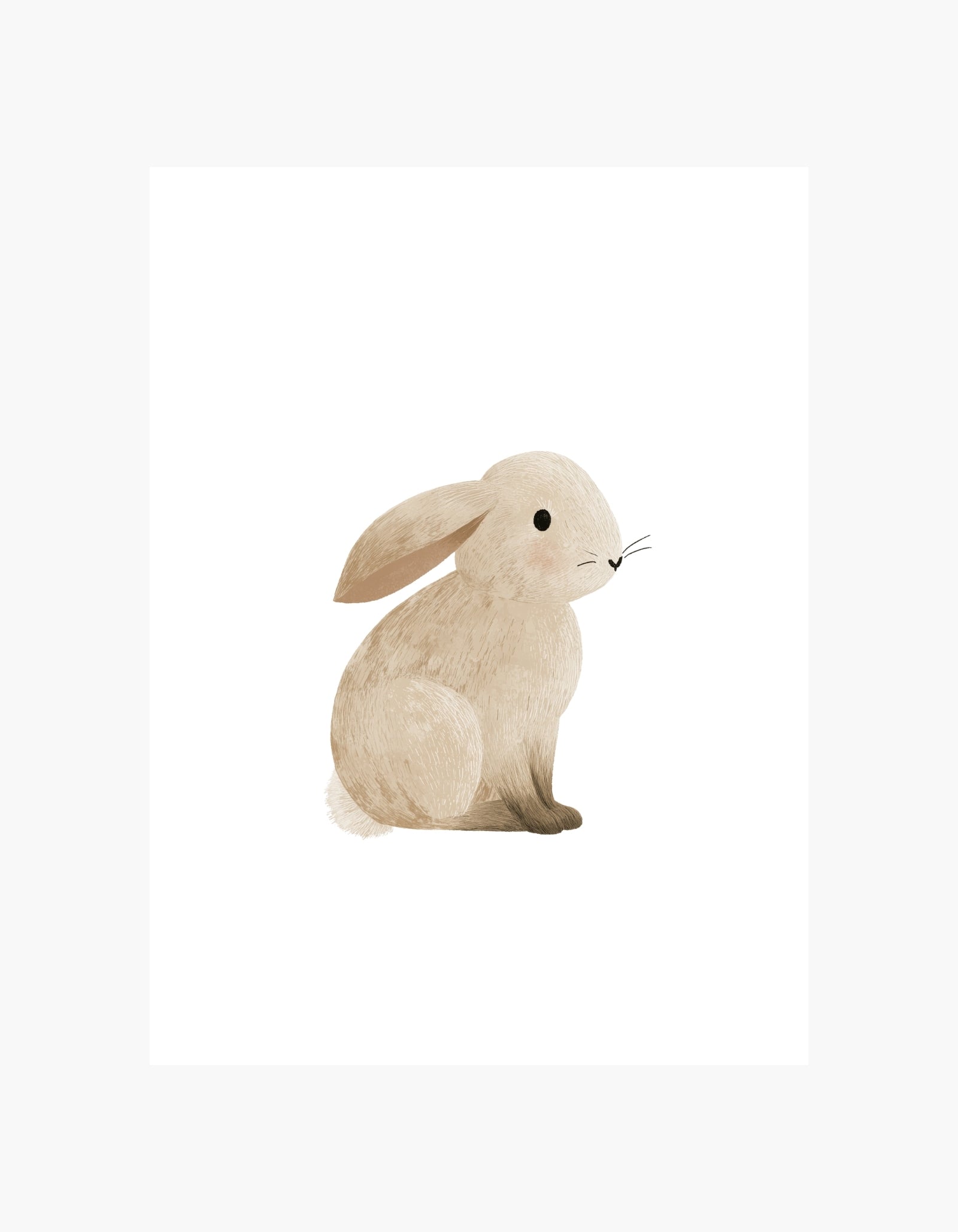 Lille kanin-plakat