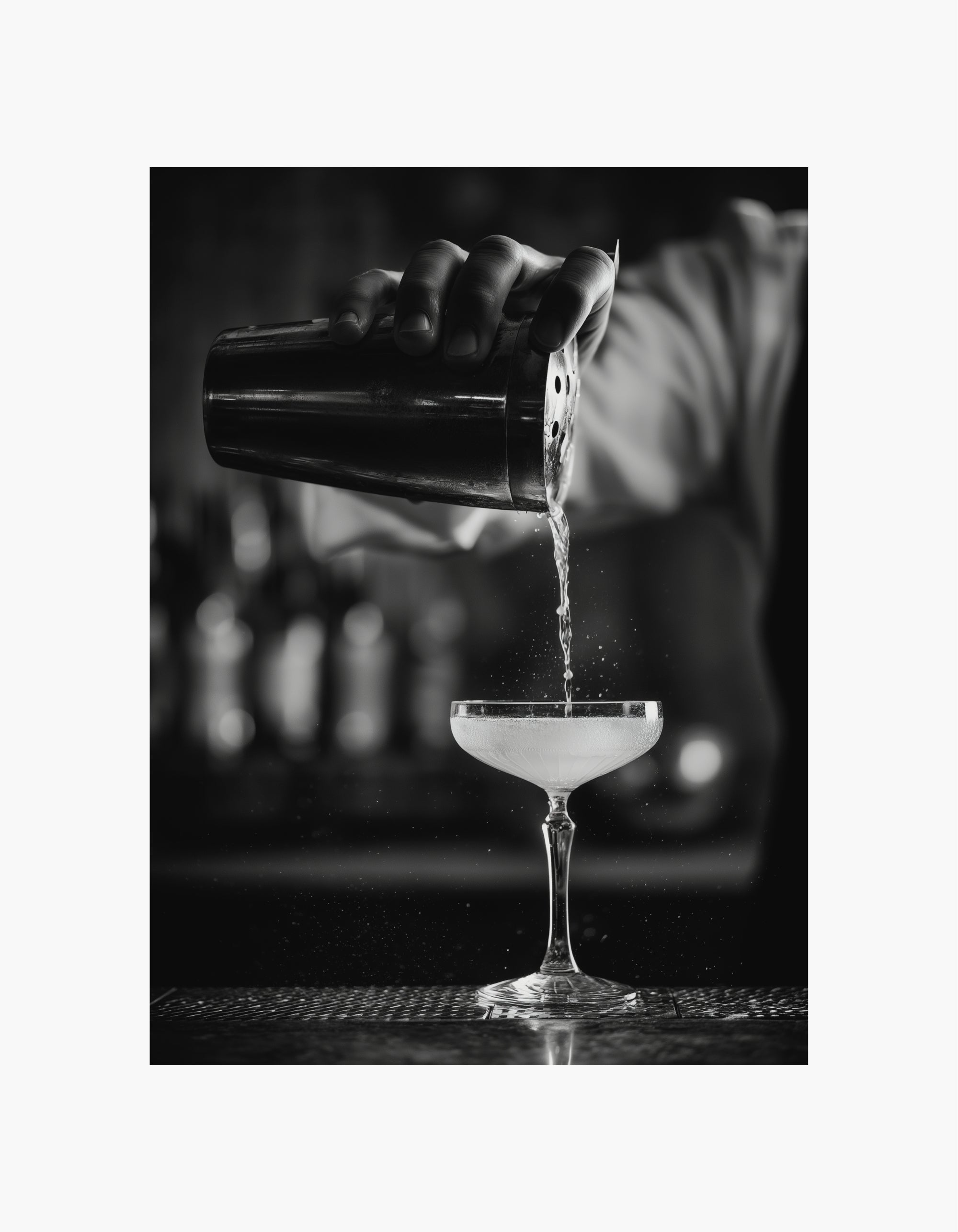 Cocktail Pour-plakat
