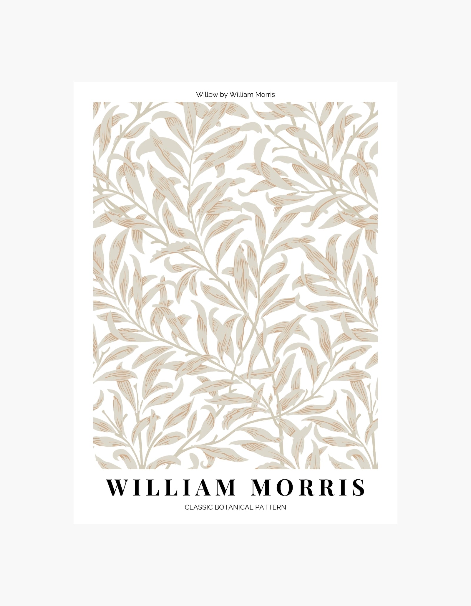 William Morris Willow-plakat