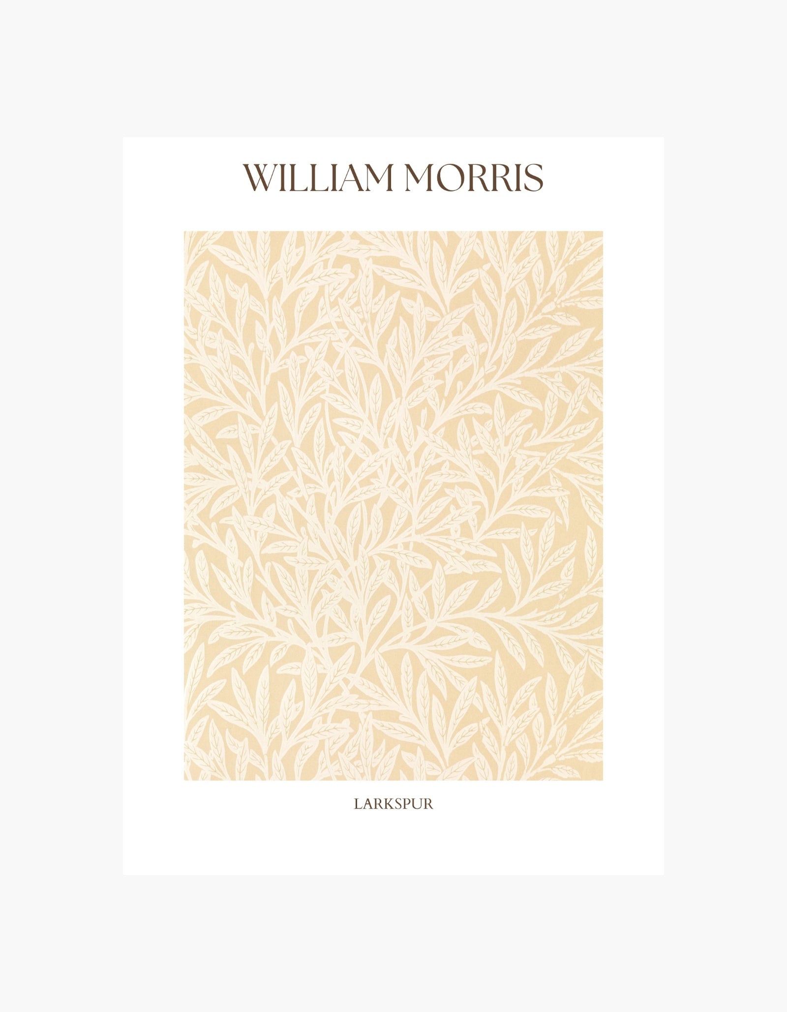 William Morris Larkspur-plakat