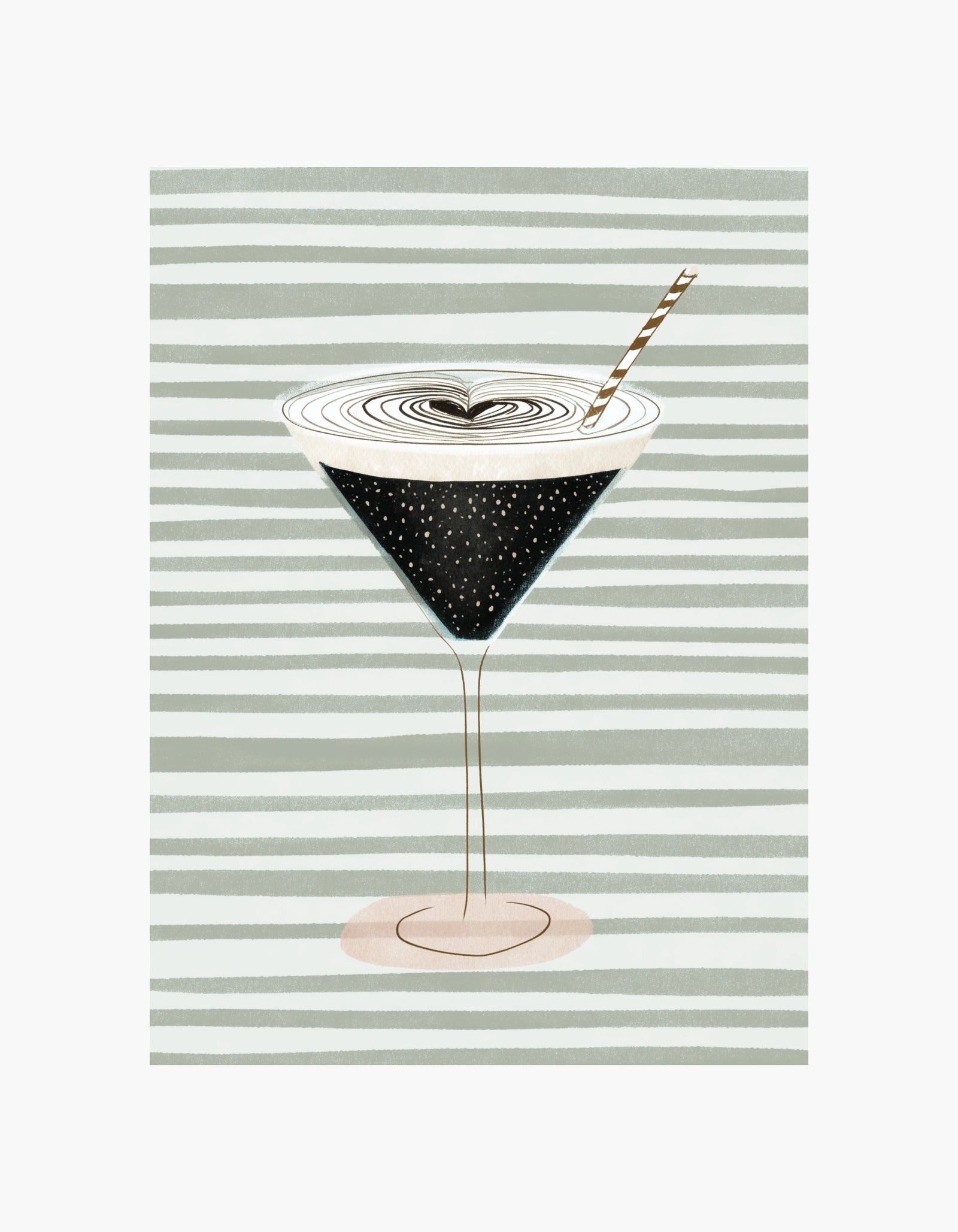 Espresso Martini kunstplakat