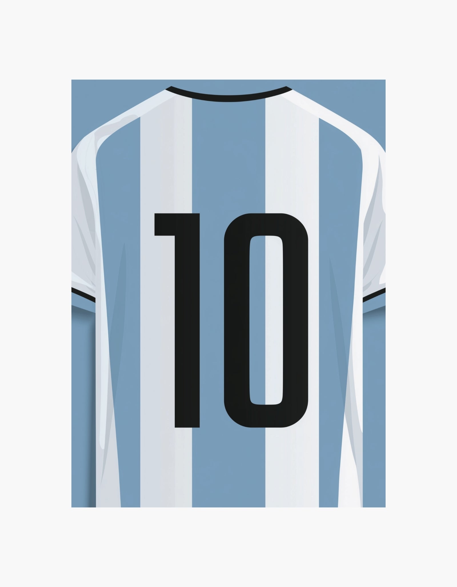 Fodbold nr. 10 plakat