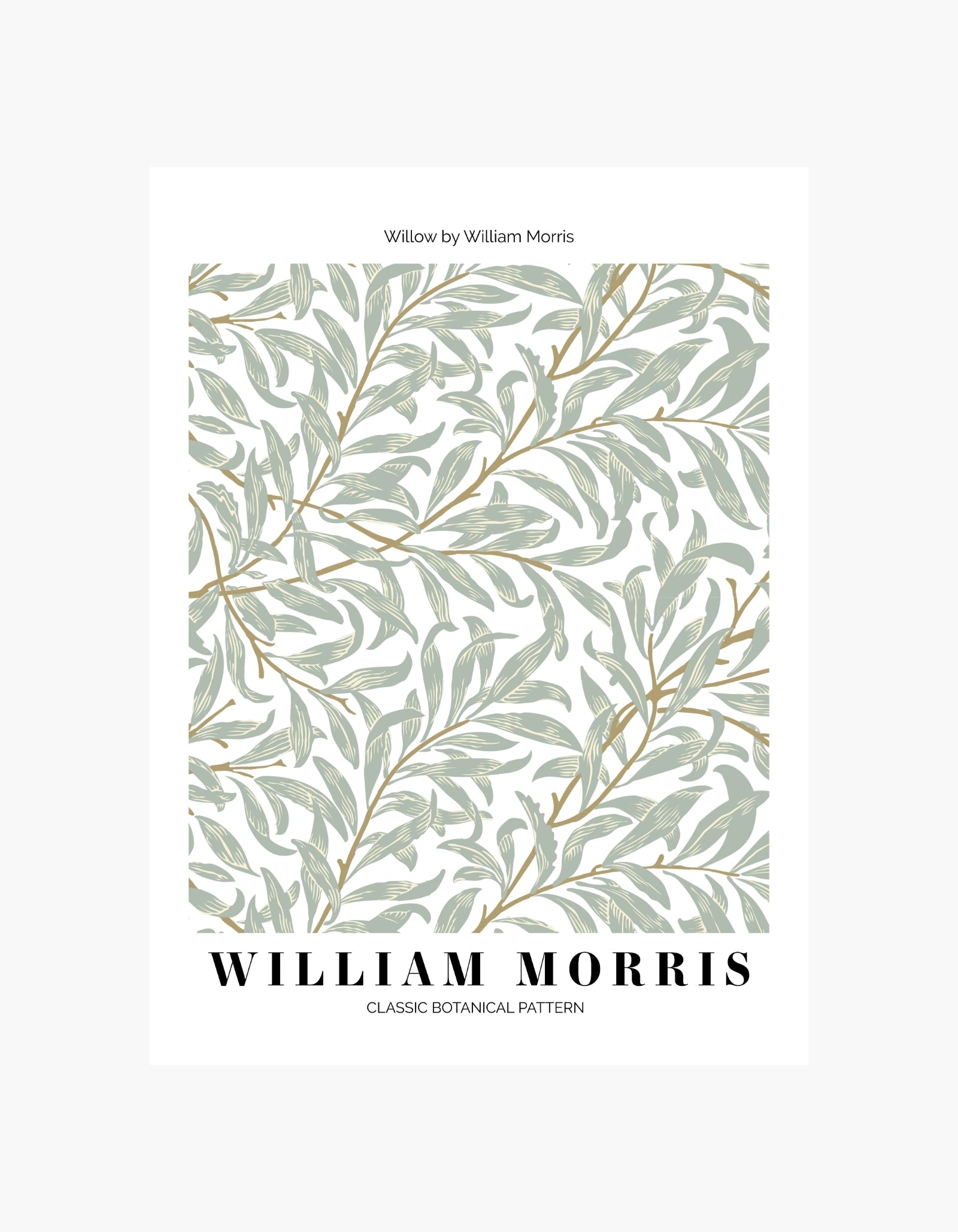 William Morris Willow-plakat