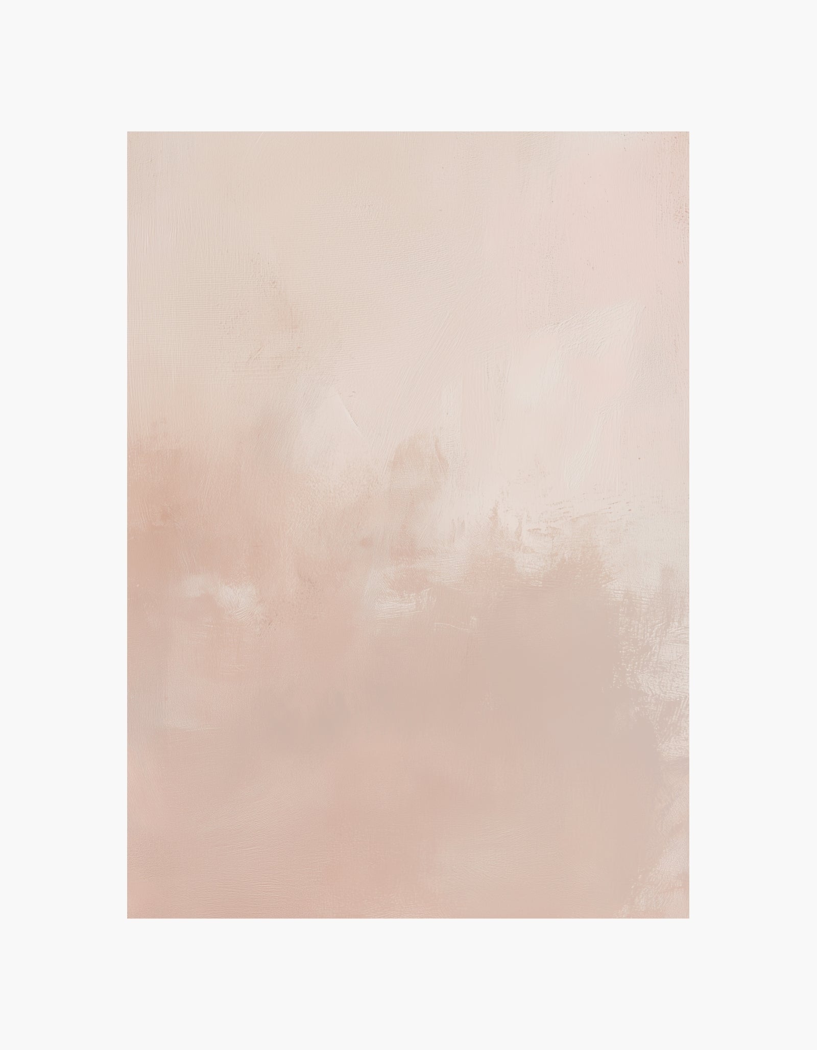 Blush Silence No1 Plakat