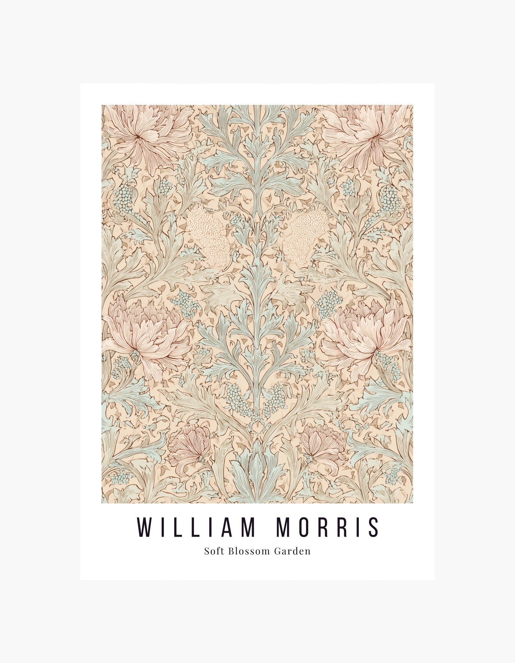 WILLIAM MORRIS BLOSSOM GARDEN PLAKAT