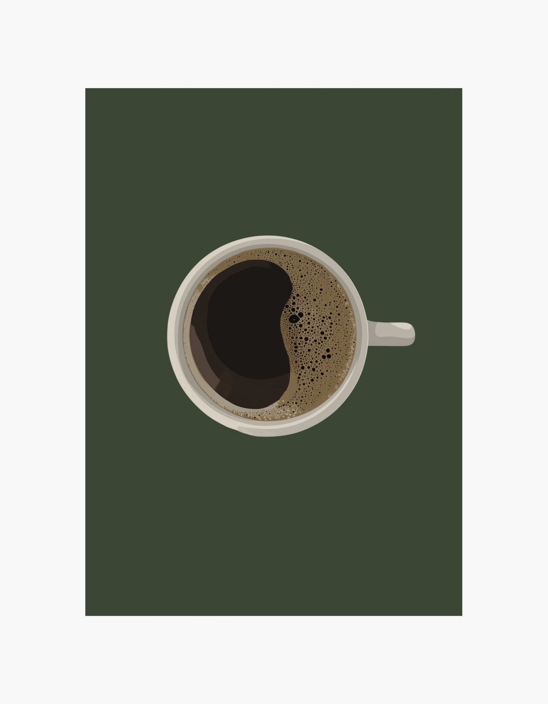 Morgen espresso plakat
