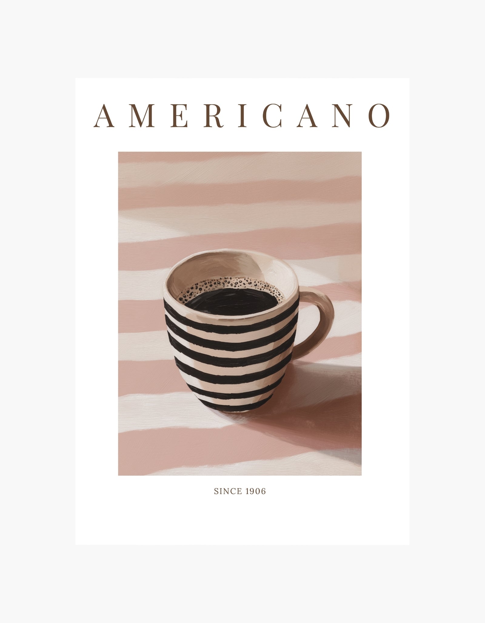 Americano kaffeplakat