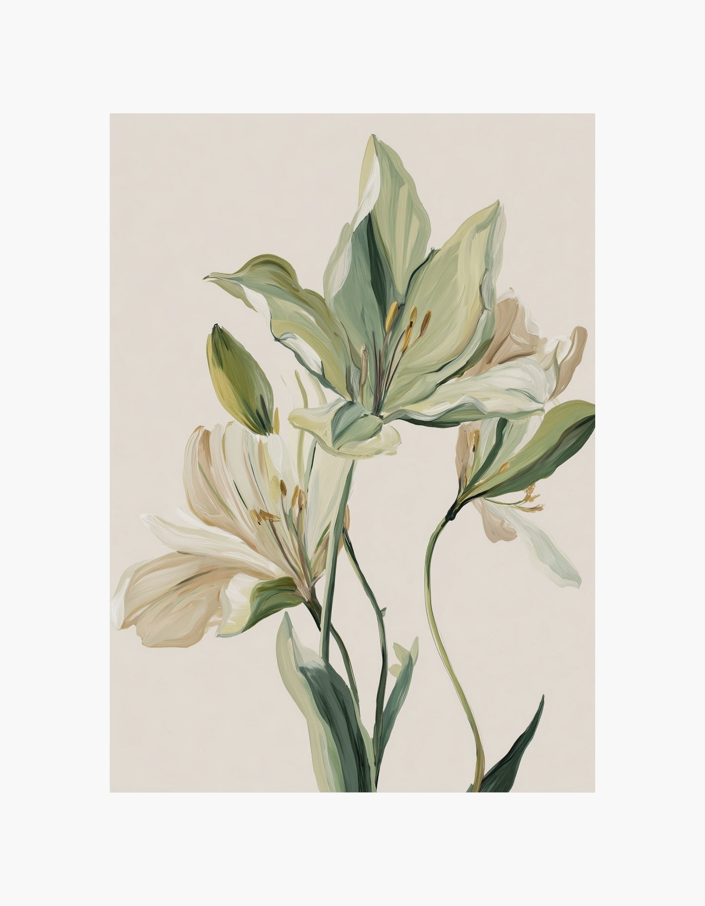 Soft Lily No. 2 Plakat