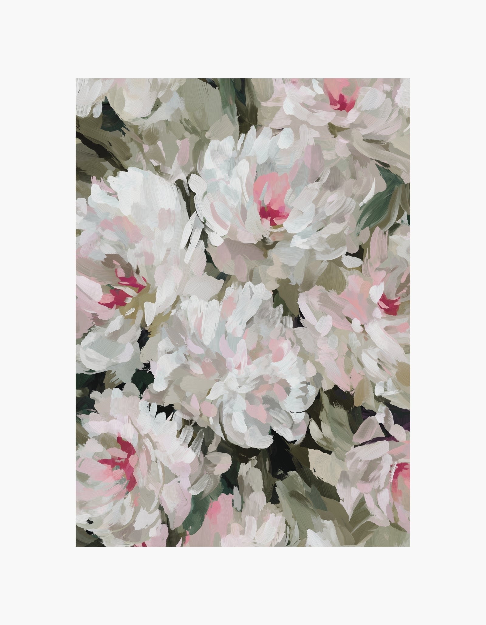 Peony Bloom-plakat