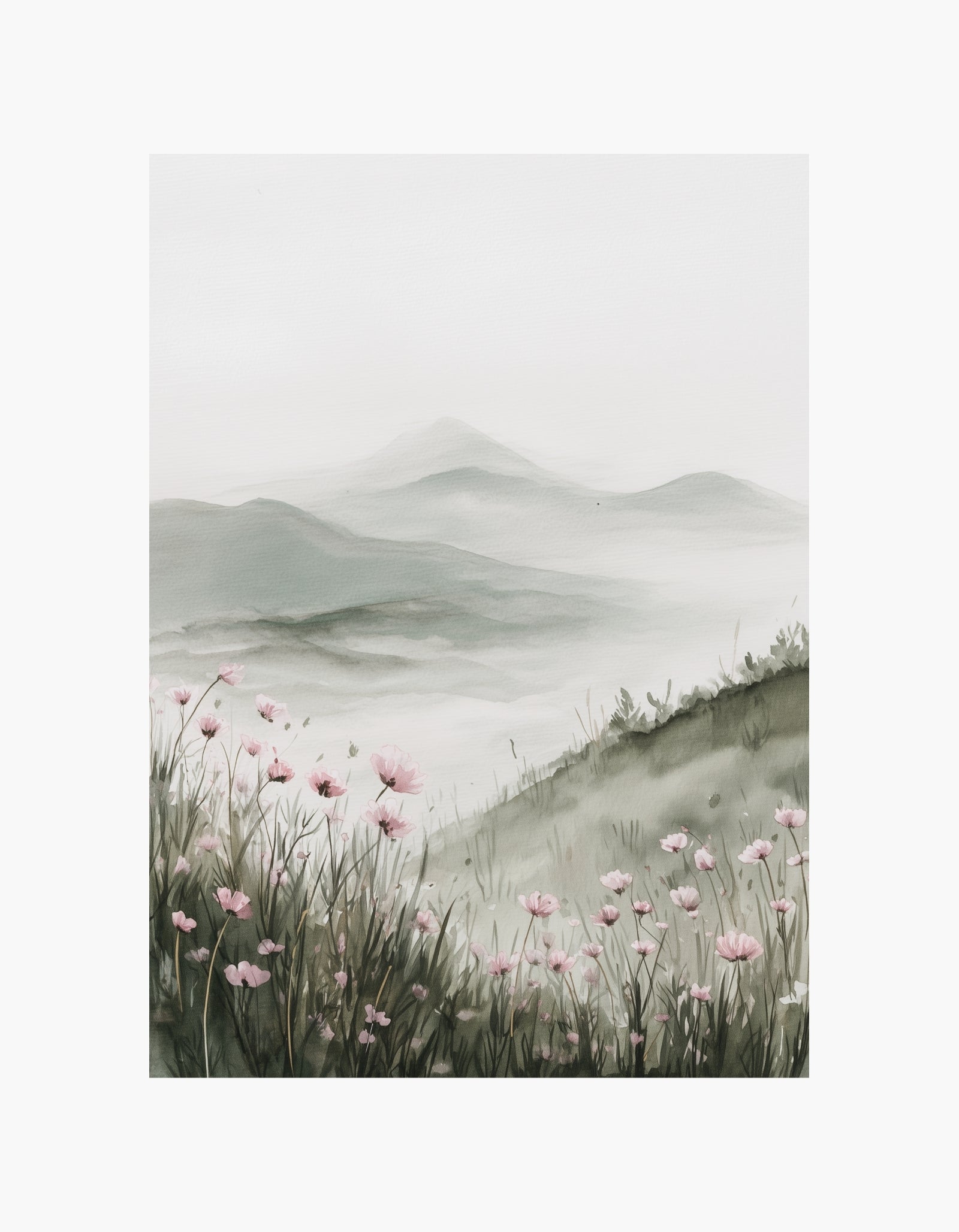 Misty Meadow No.2 Plakat