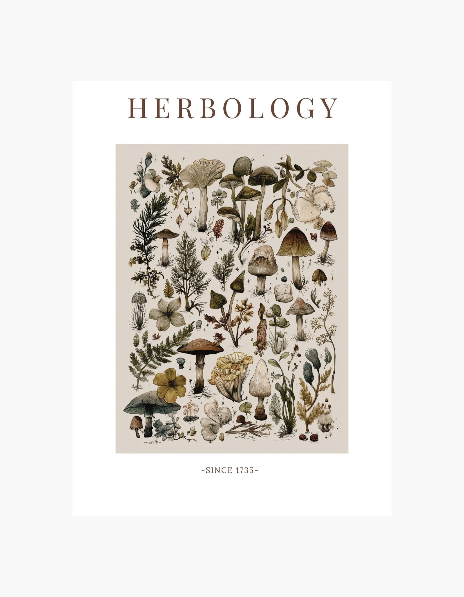 Herbologi-plakat
