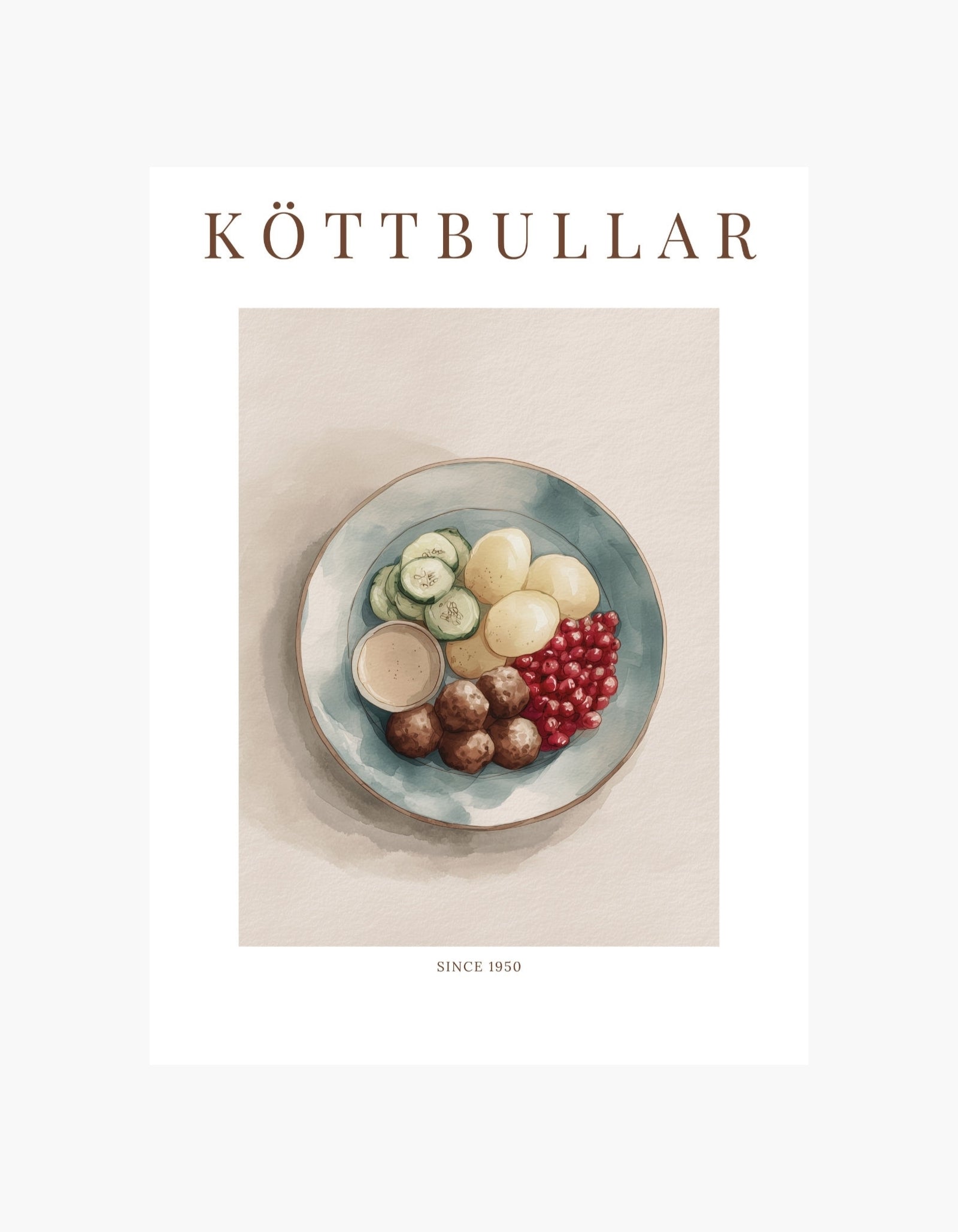 Kødboller-plakat