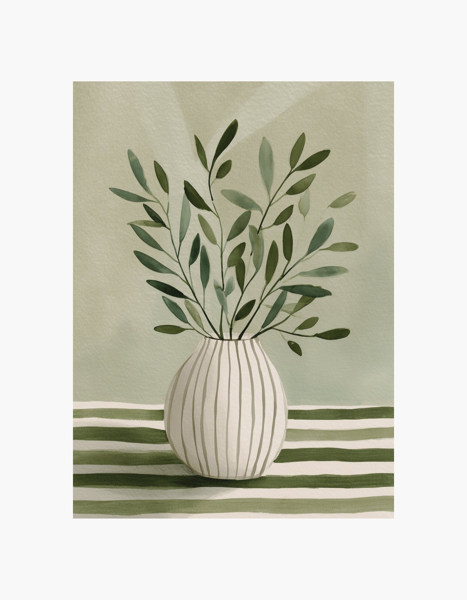 Olivenvase-plakat