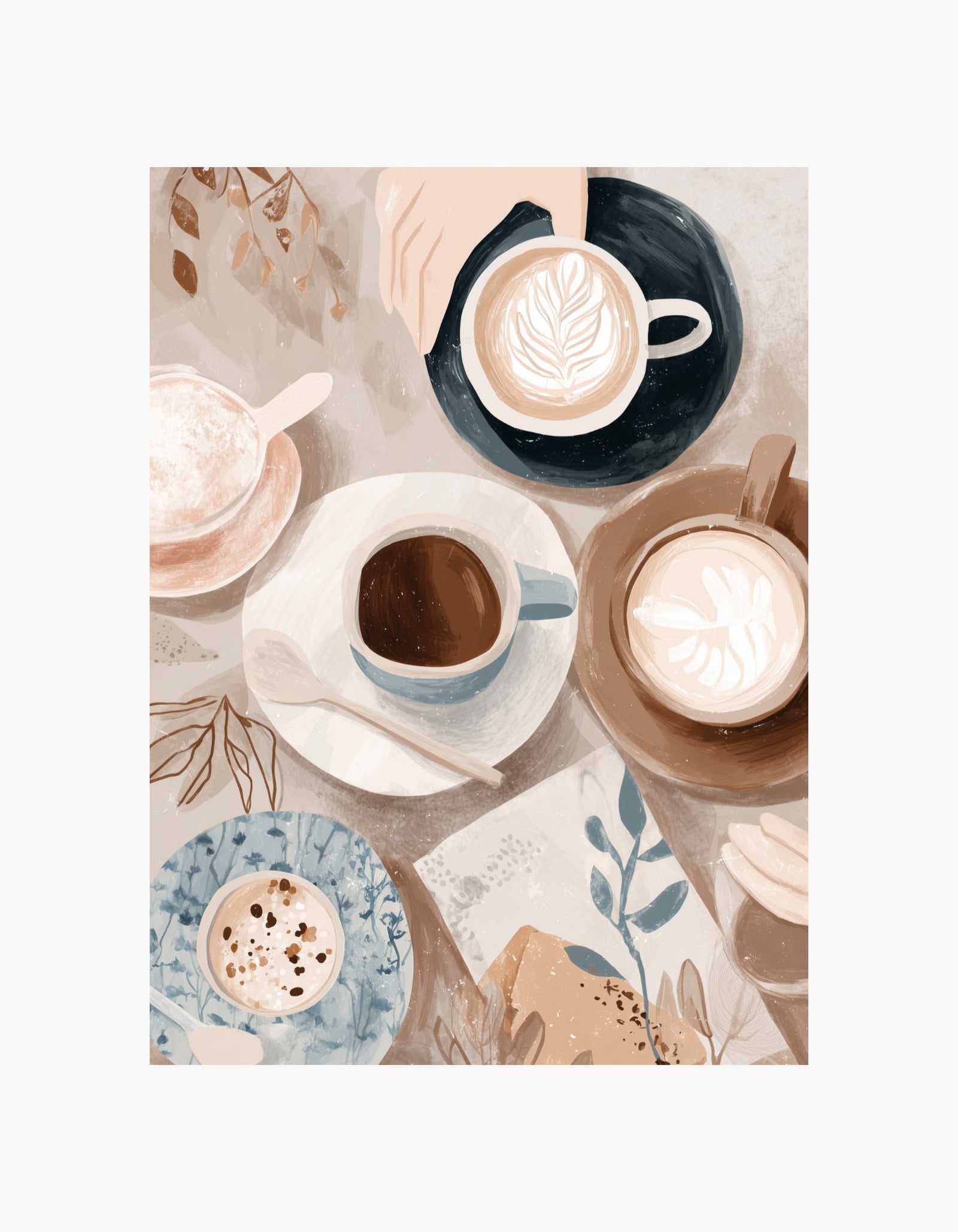 Plakat om kaffetid