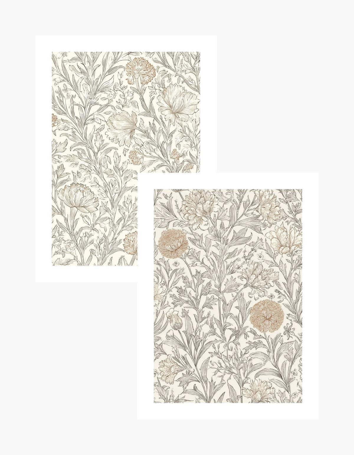 Vintage Floral Posterpaket