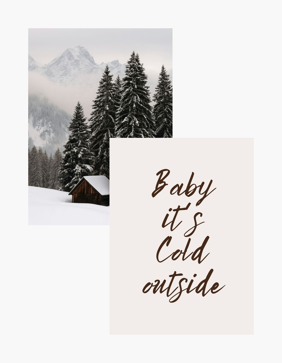 Winter Wonderland Posterpaket