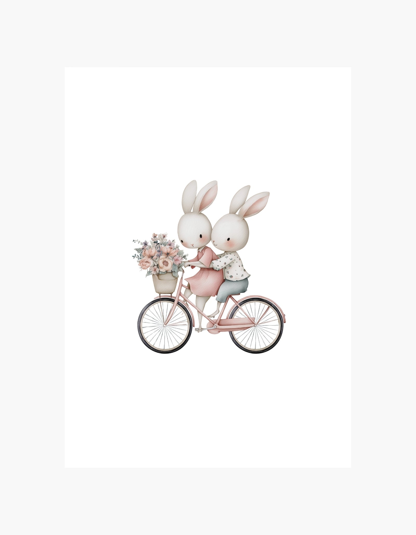 Bunny cykelplakat