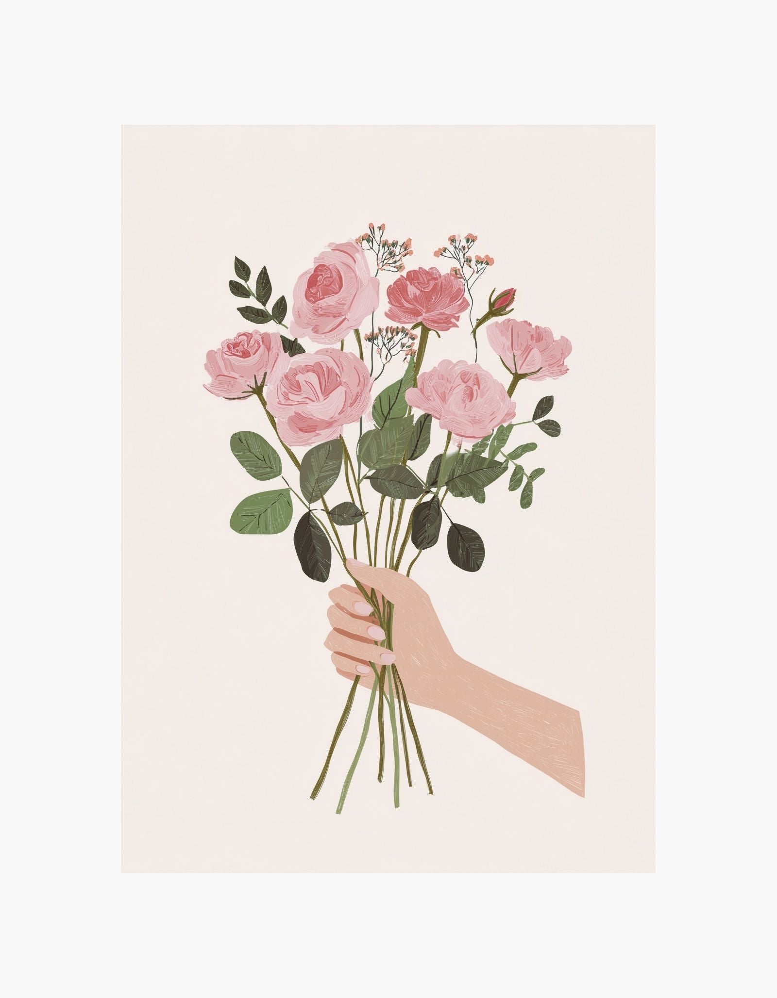 Blomster-plakat