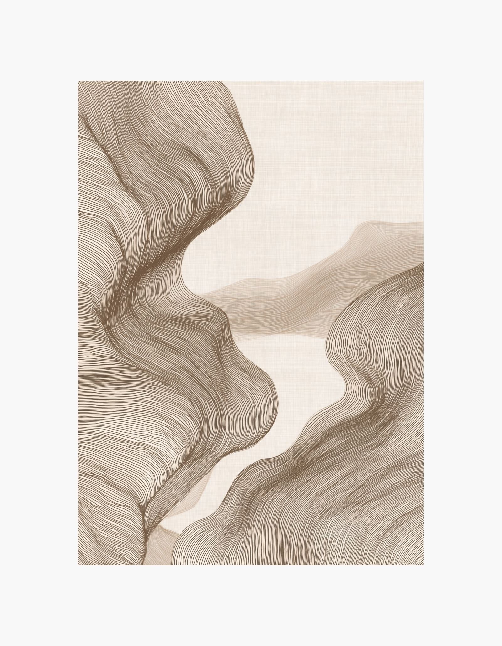 Organic Lines No.2 Plakat