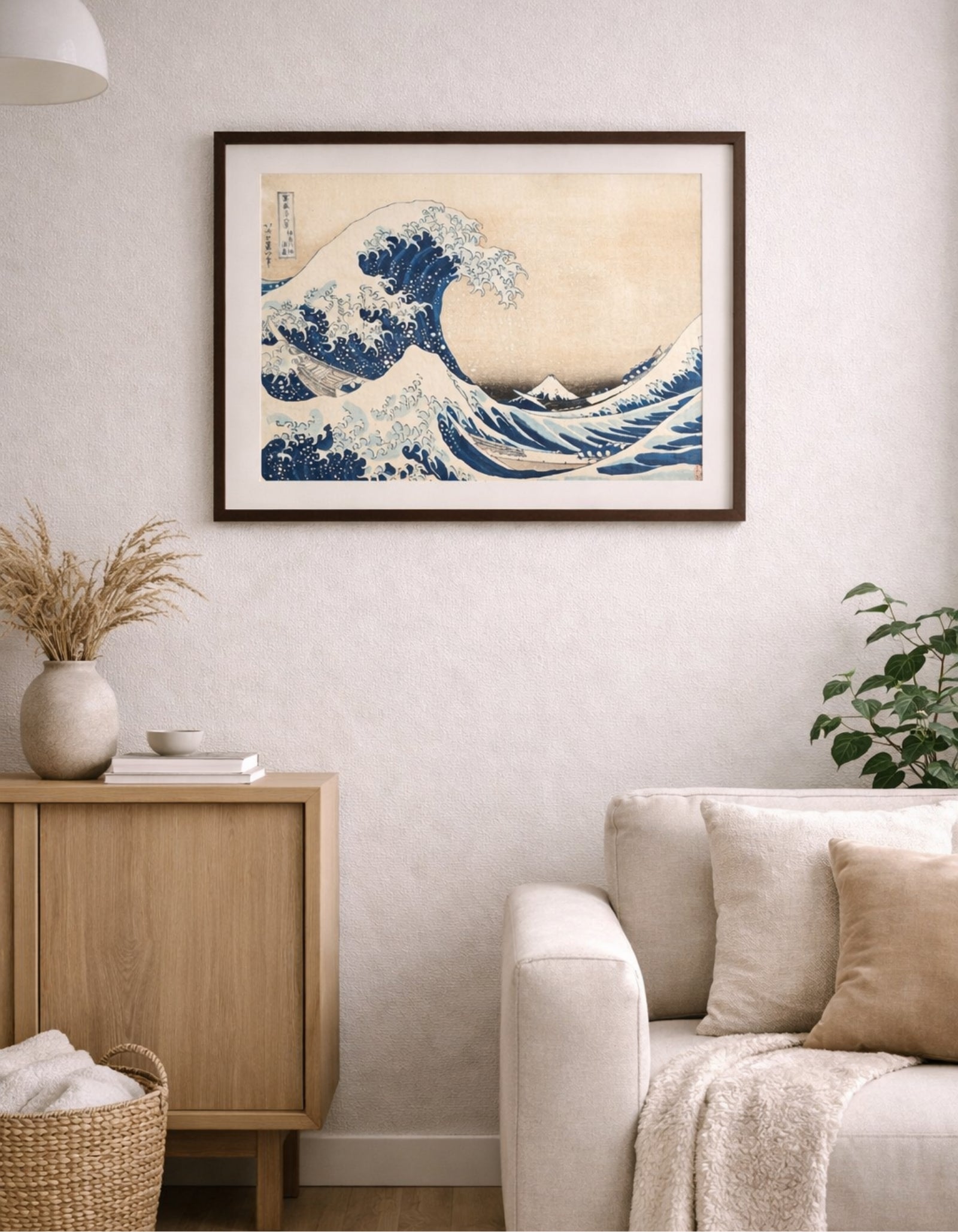 Hokusai Den store bølge ud for Kanagawa Plakat