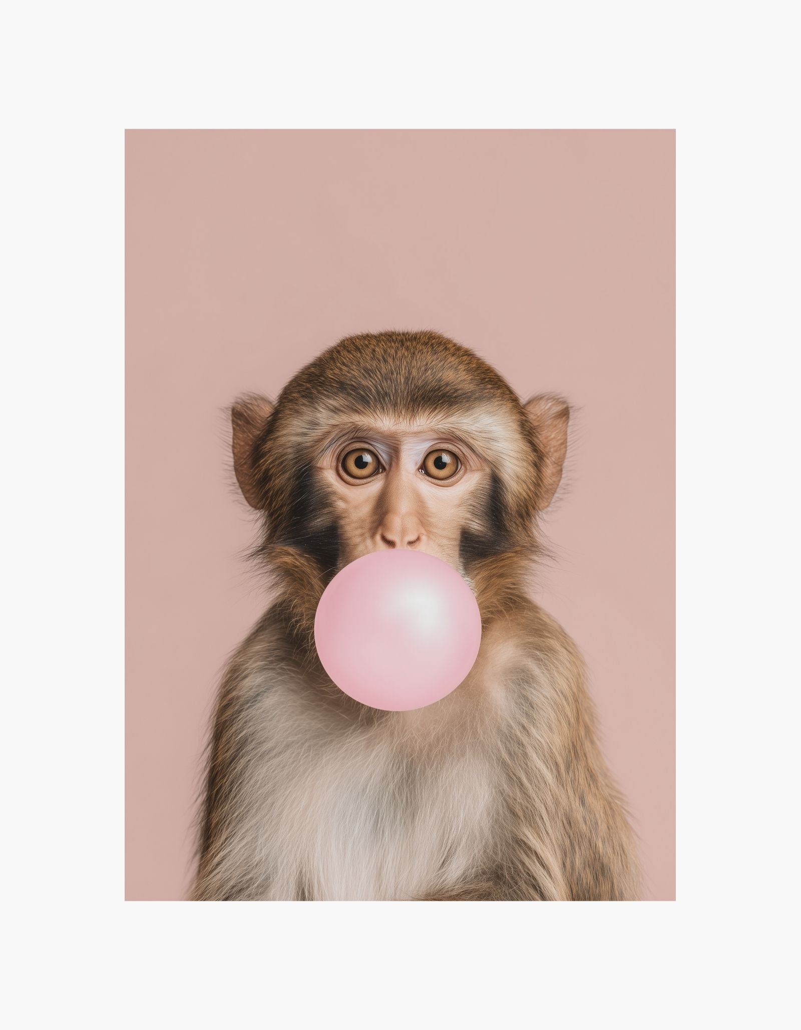 Bubble Gum Monkey Plakat