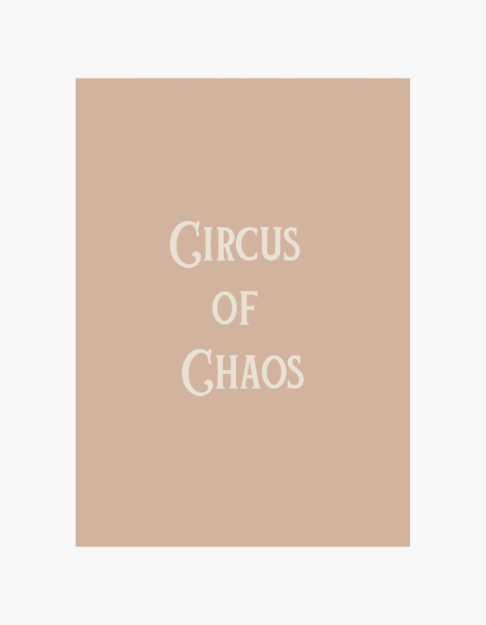 Cirkus af kaos-plakat