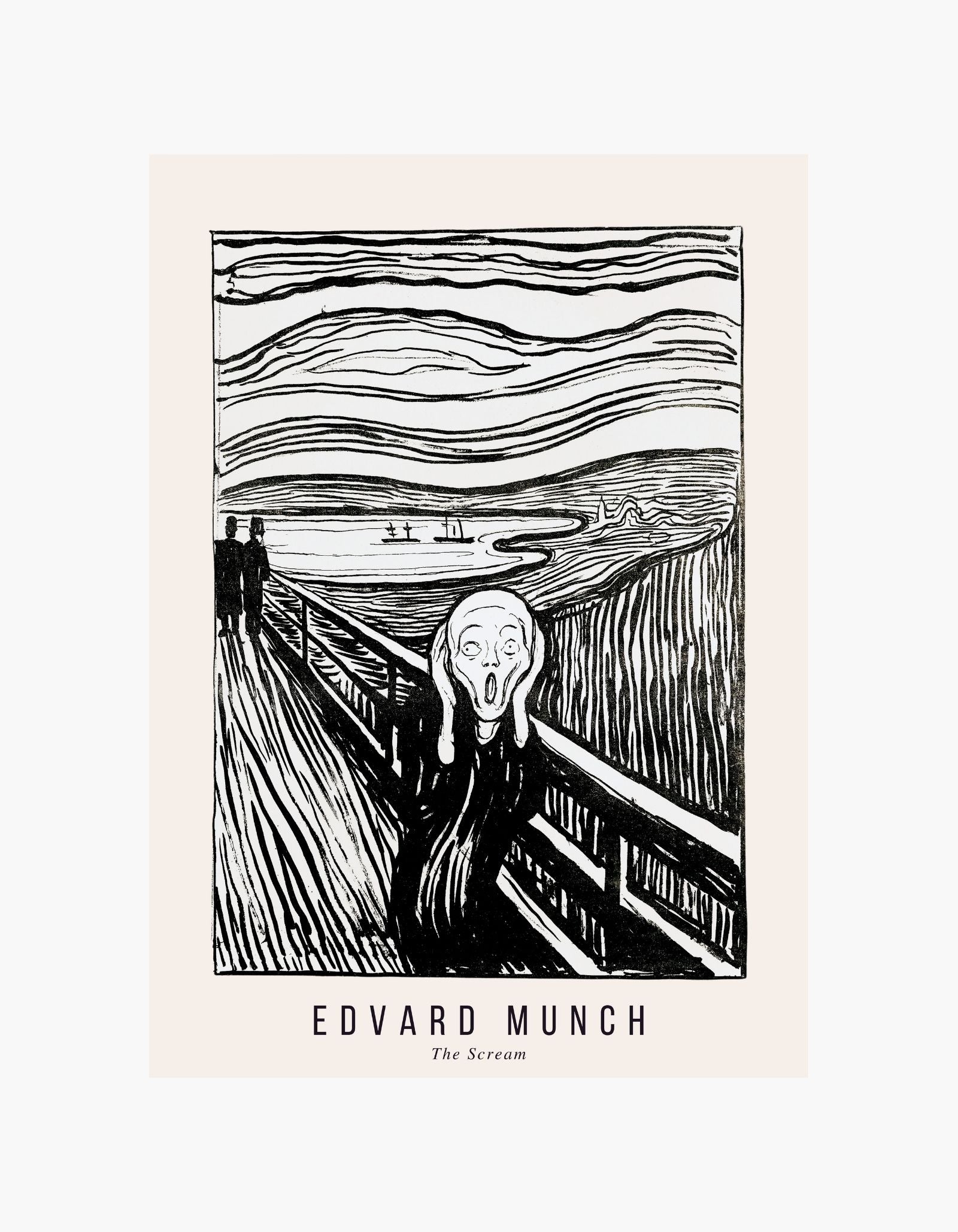 Edvard Munch The Scream Poster