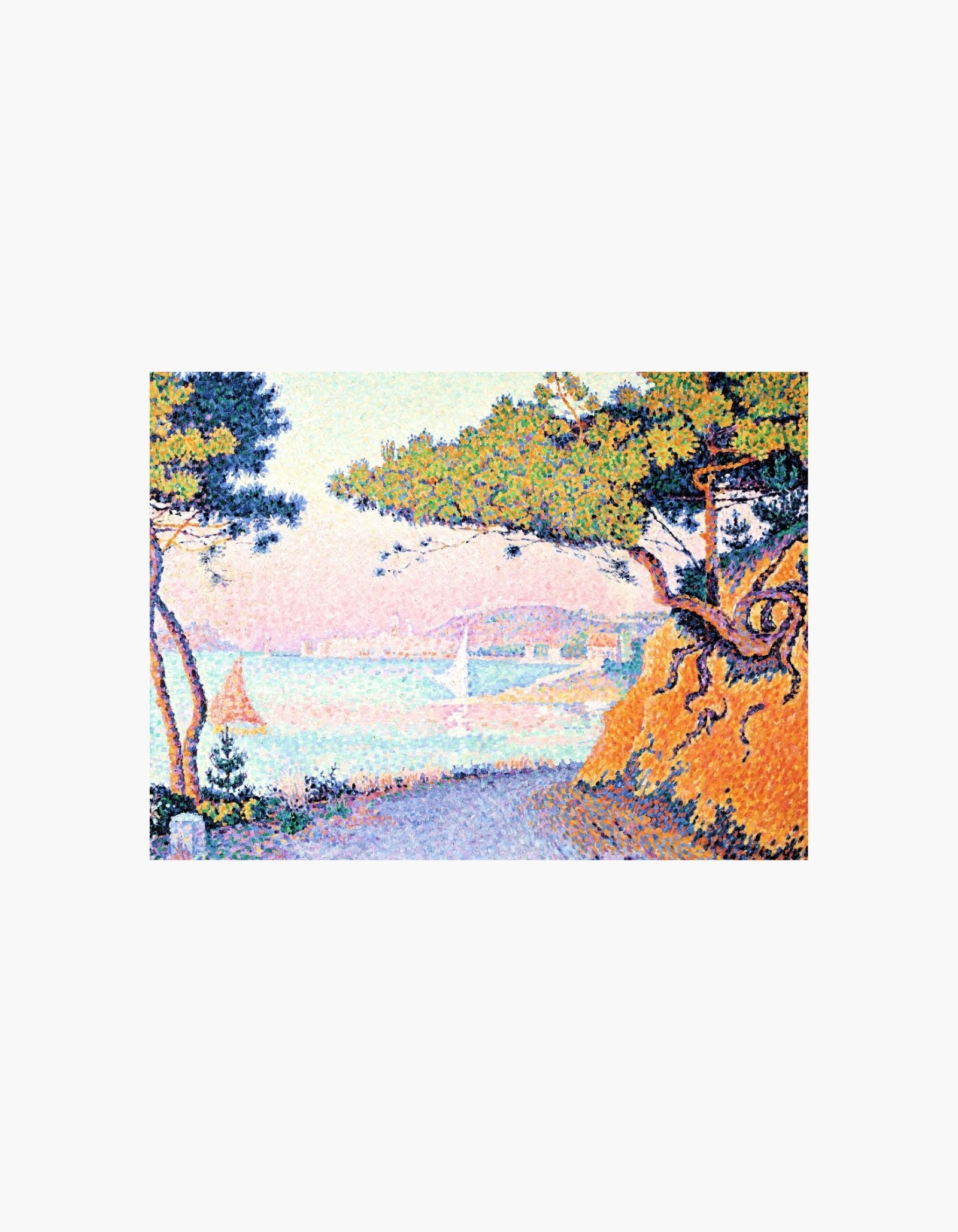 Paul Signac Golfe Juan Coast Poster