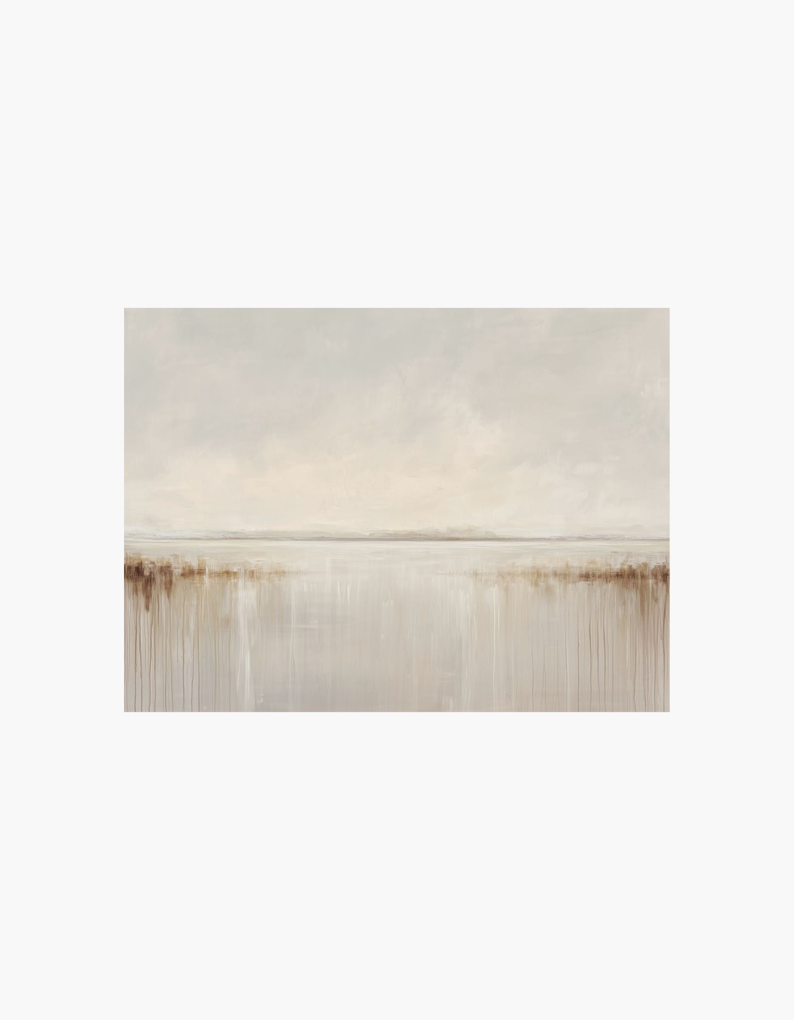 Golden Calm Landscape Poster
