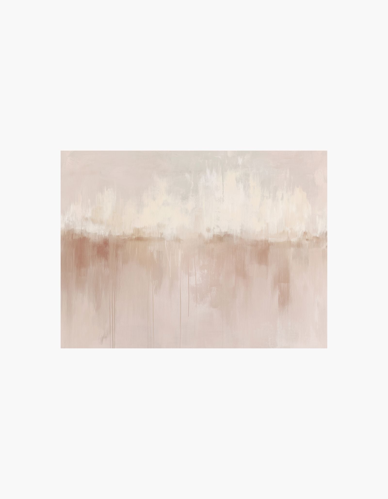 Blush Horizon Poster