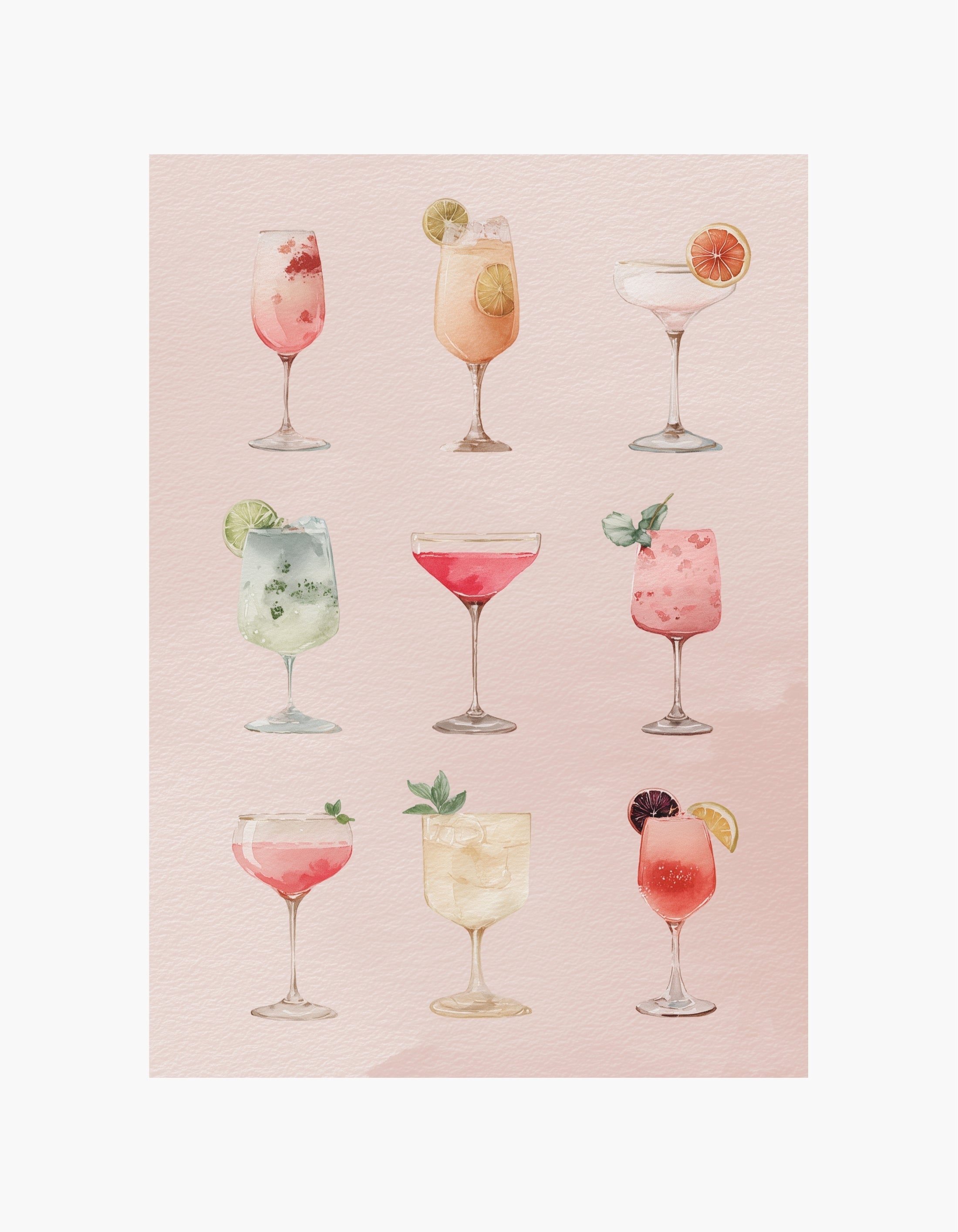 Cocktail Collection Plakat