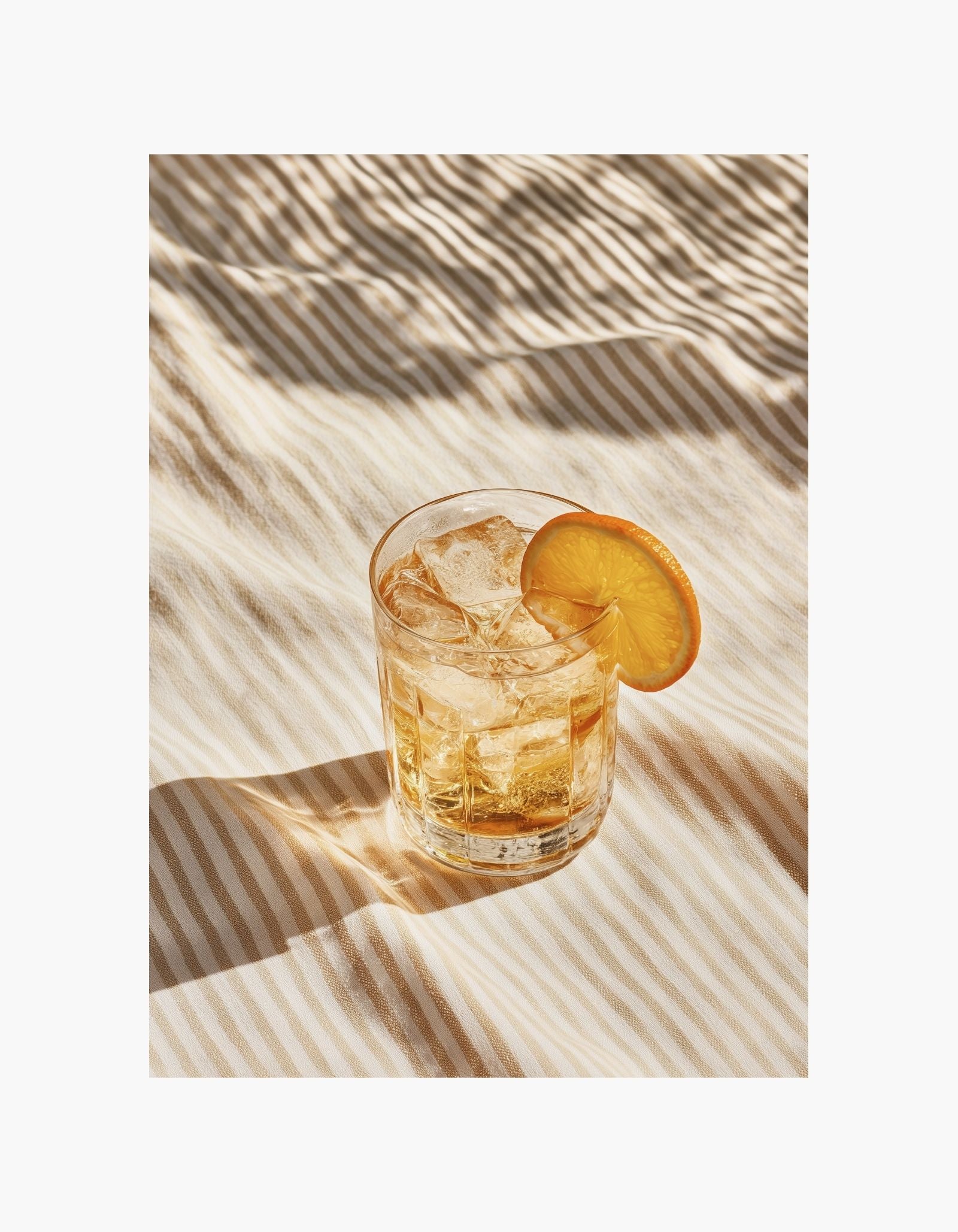 Orange Cocktail Poster
