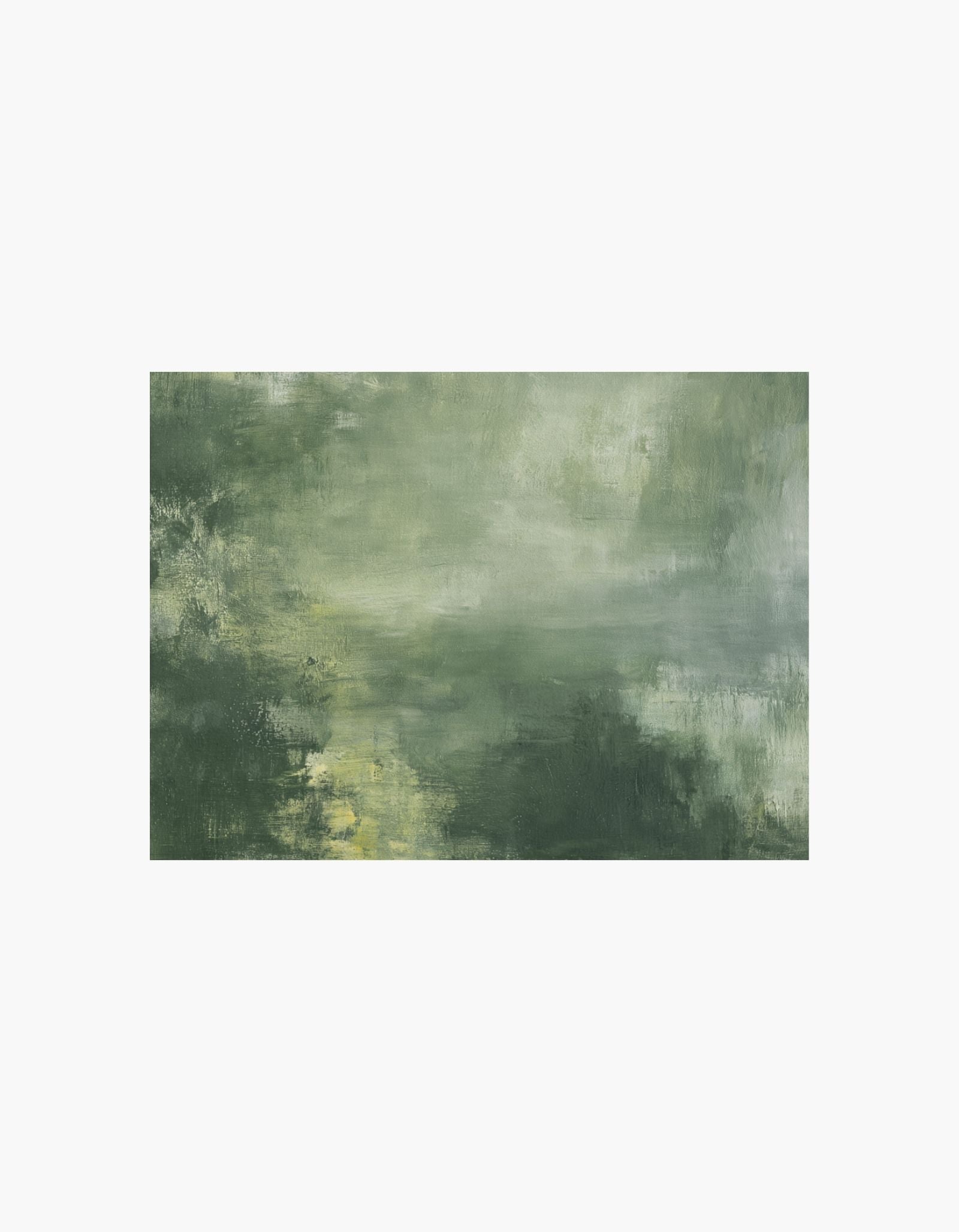 Green Reflection Poster