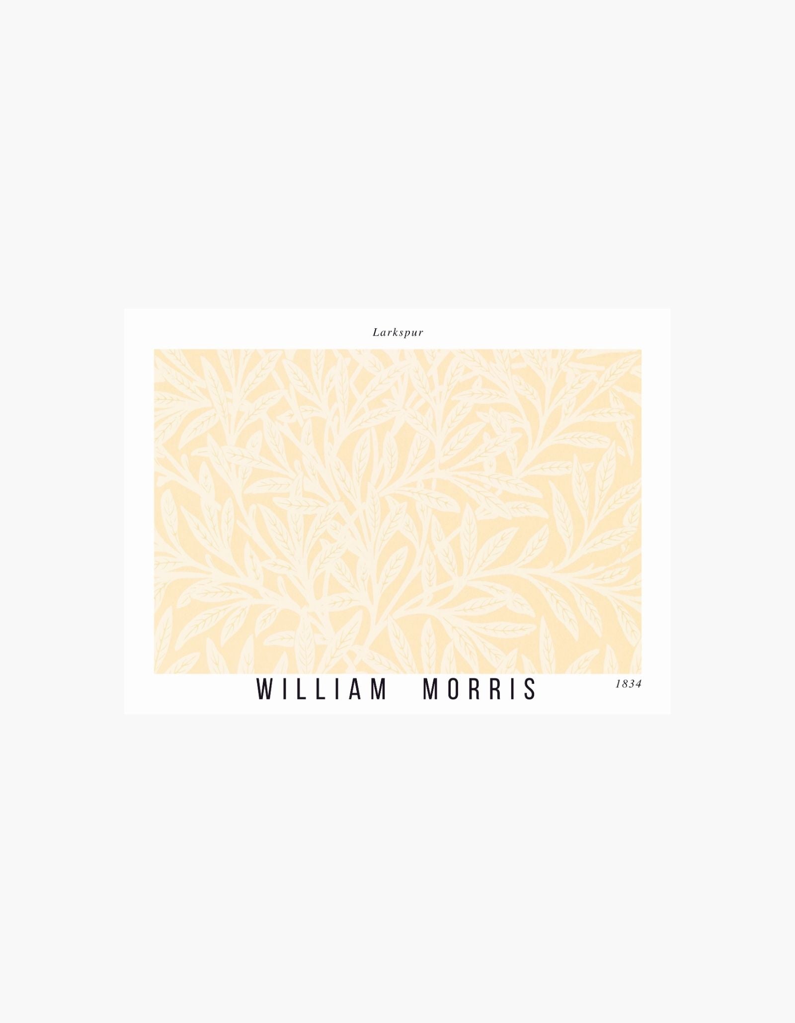 William Morris Larkspur Poster
