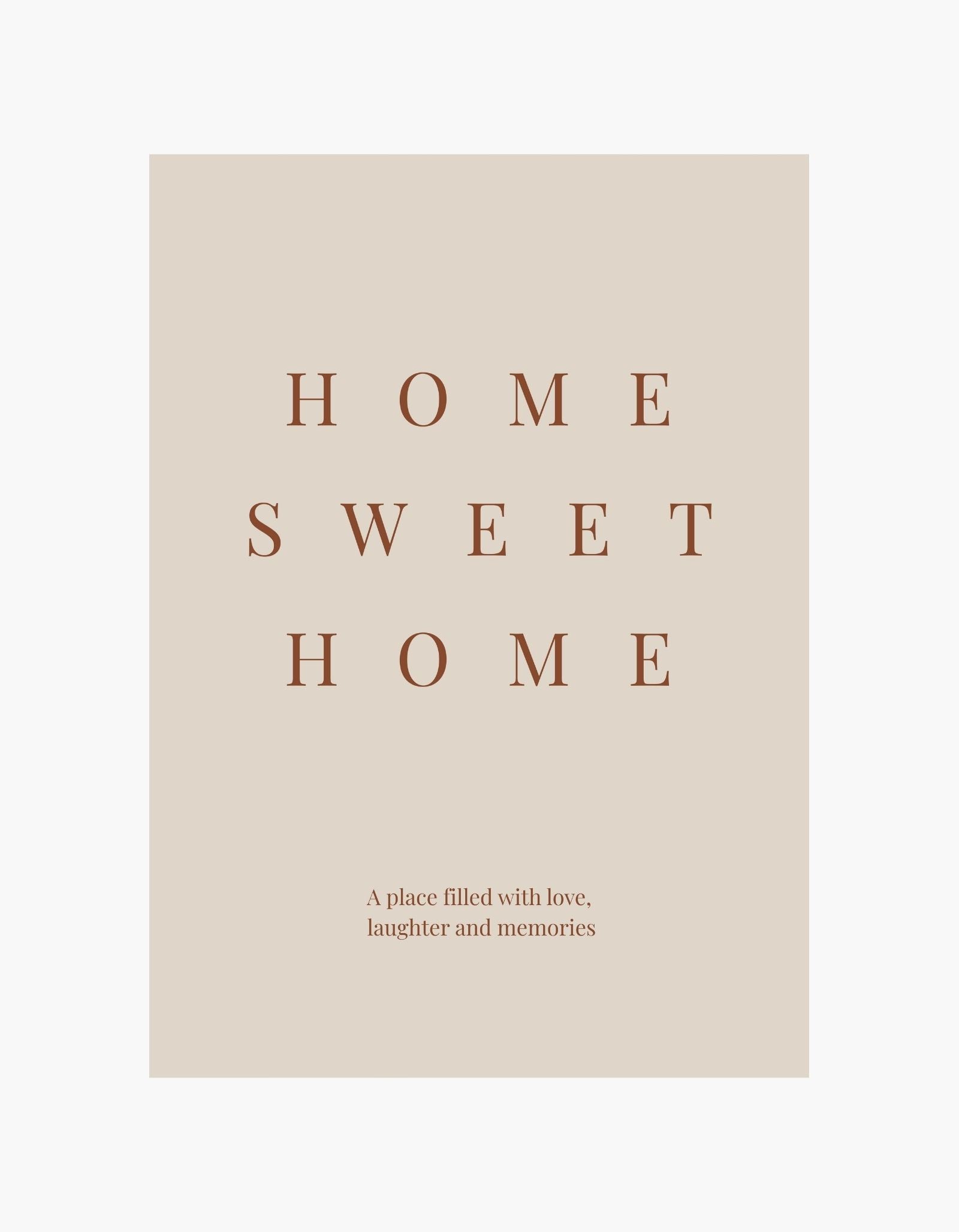 Home Sweet Home Poster