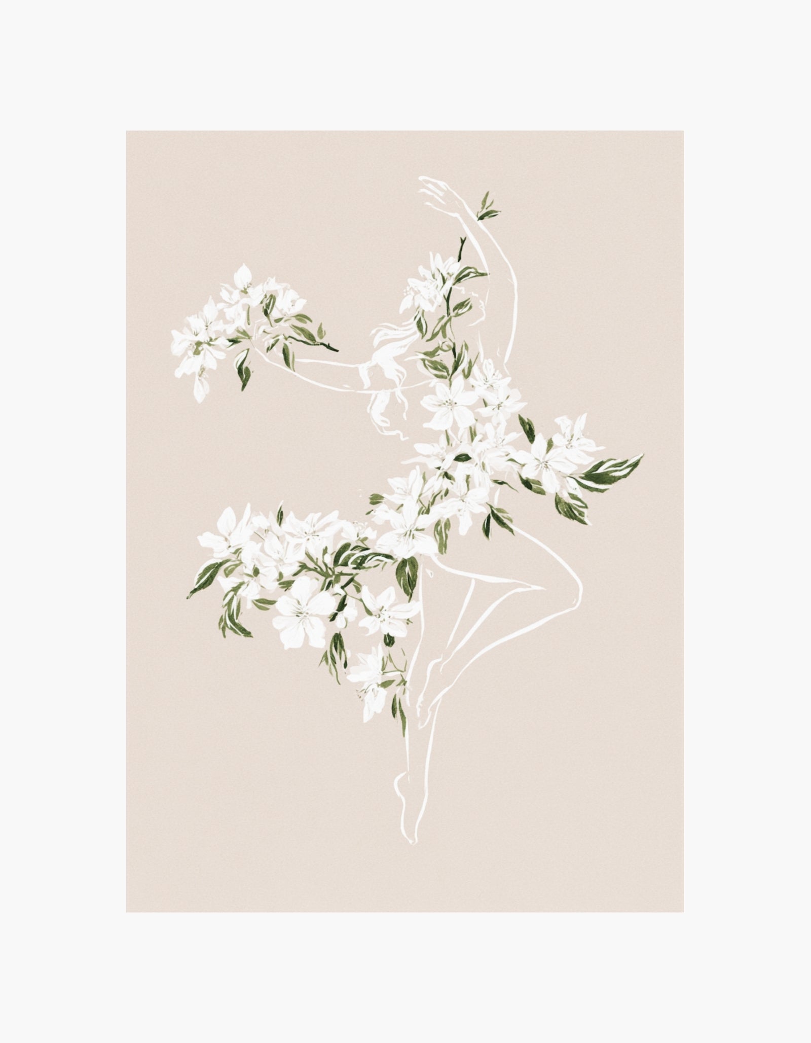 Floral Grace Poster