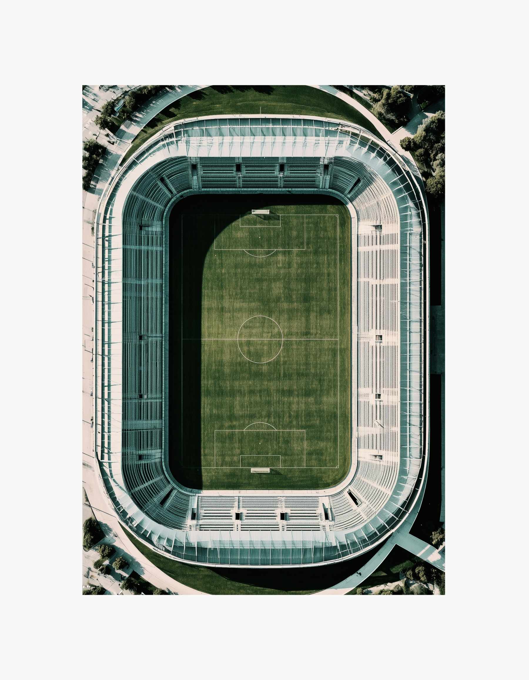 Football Stadium Poster
