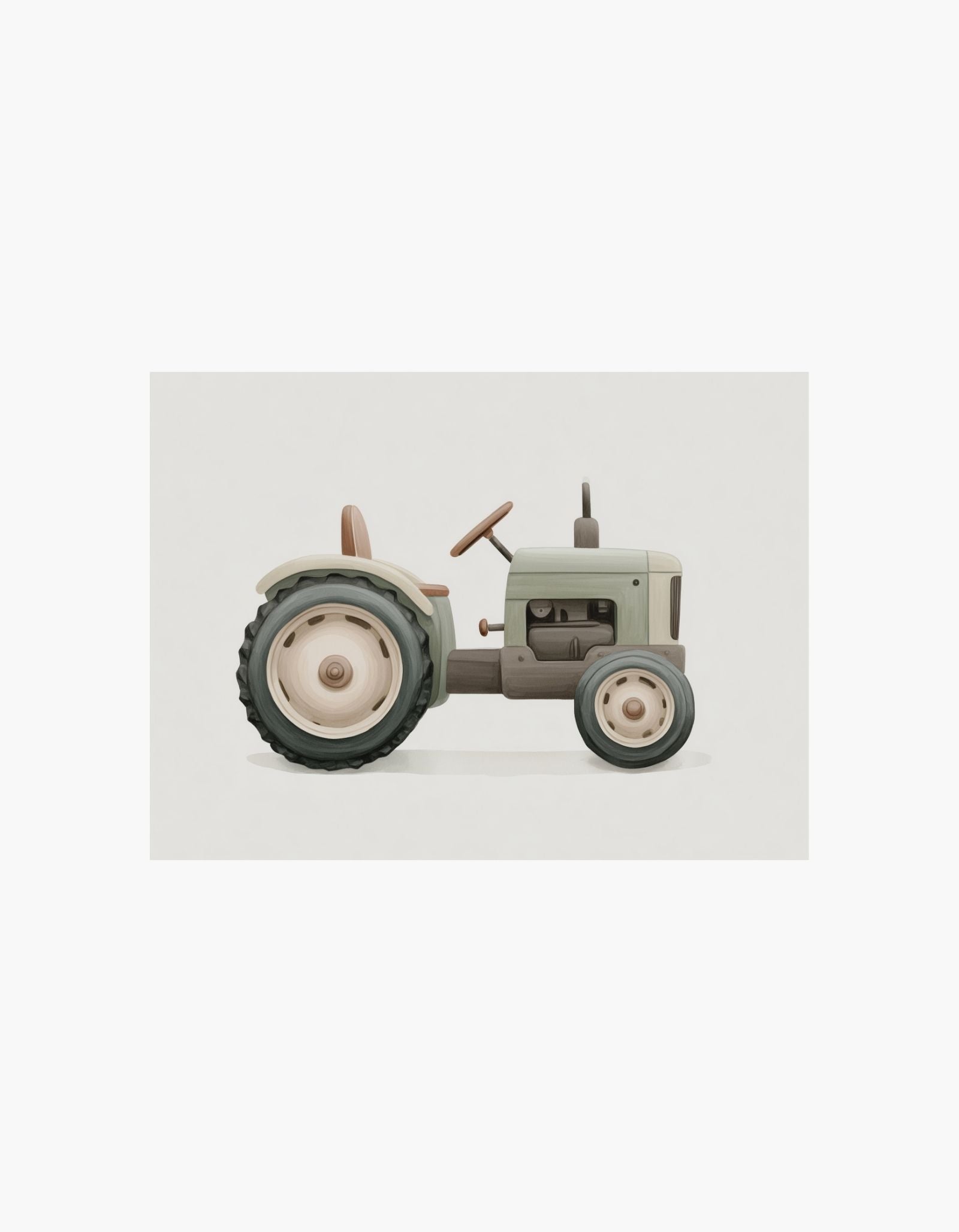 Farm Tractor Poster