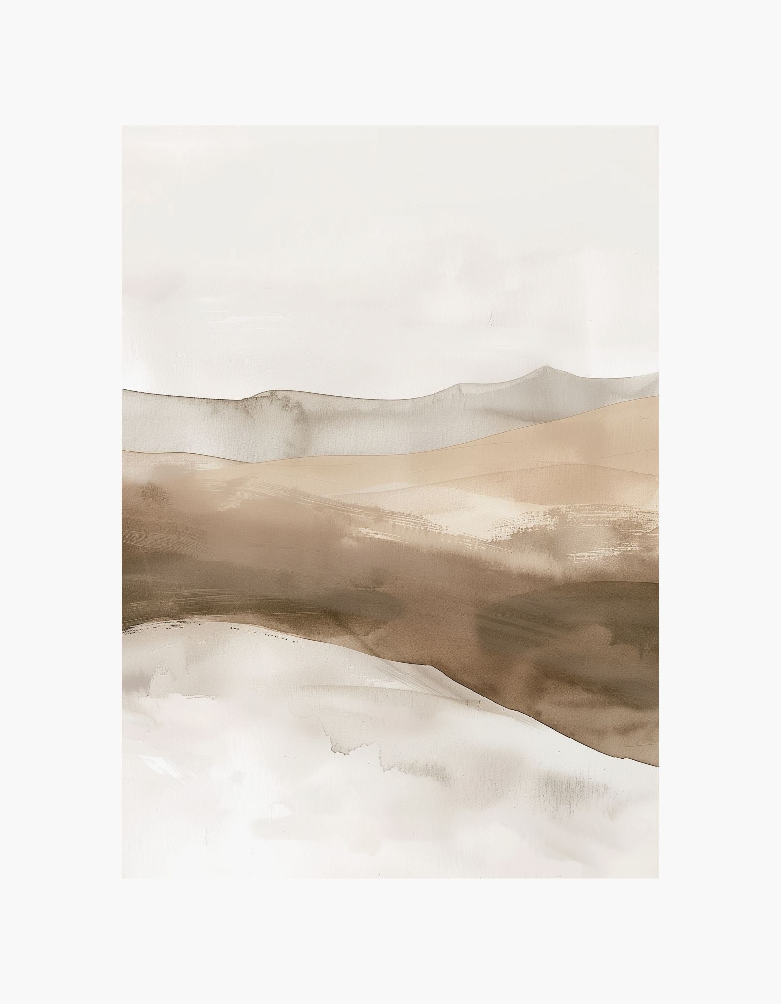 Soft Horizon Poster