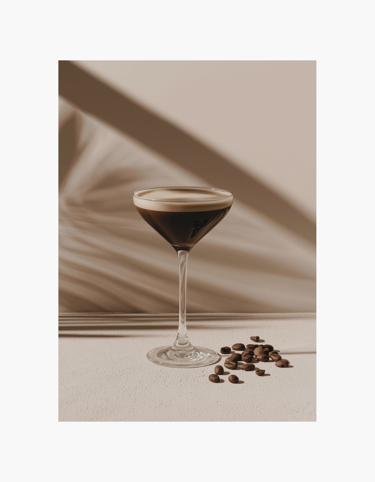 Espresso Elegance Poster