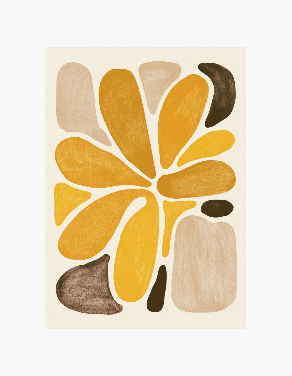 Golden Bloom Poster