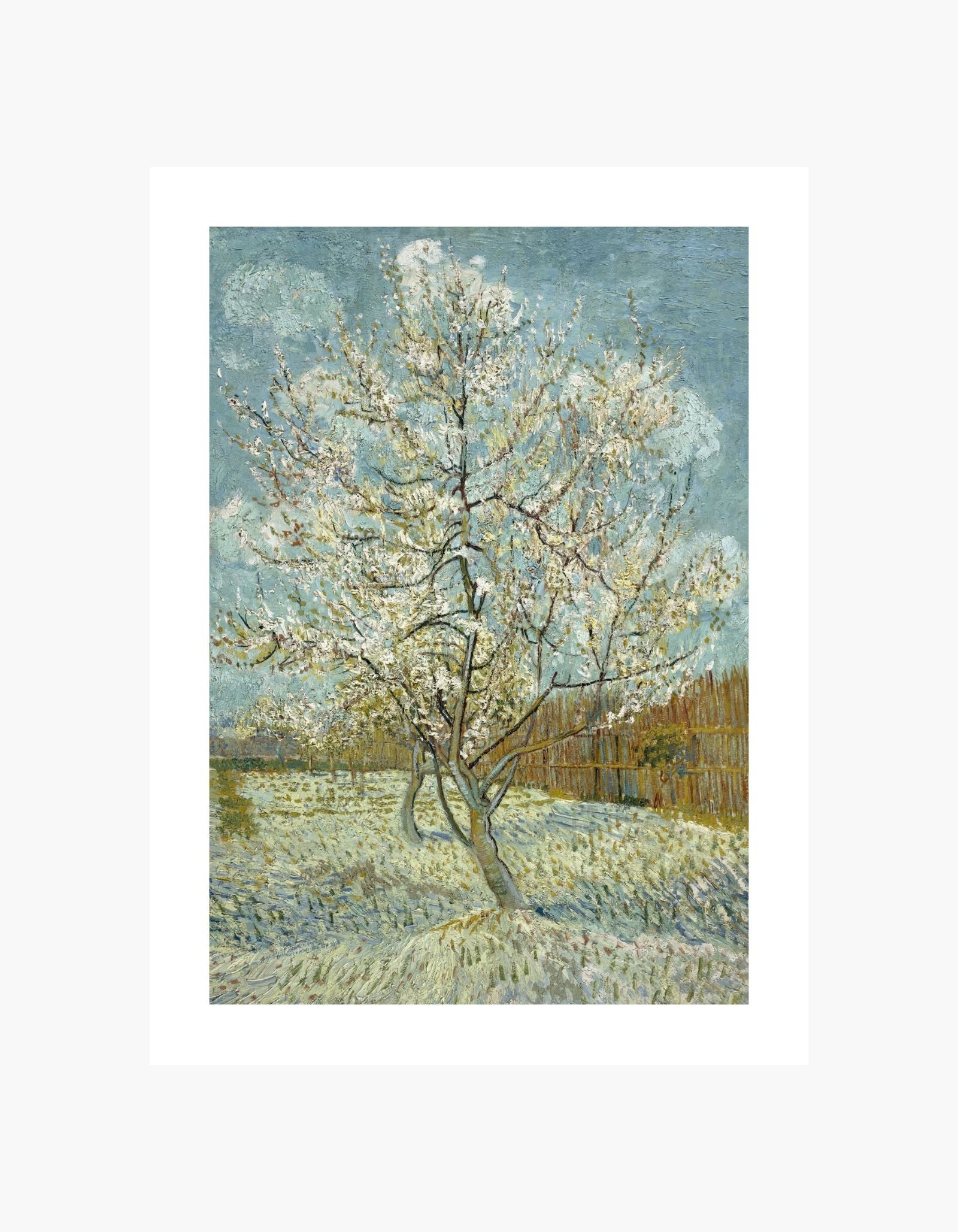 Van Gogh The Pink Peach Tree Poster
