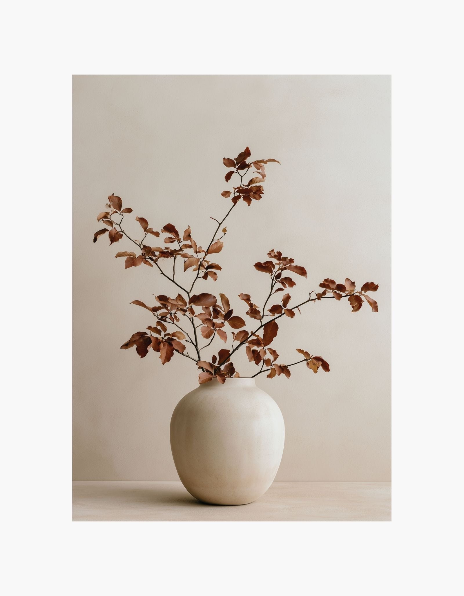 Autumn Vase Poster