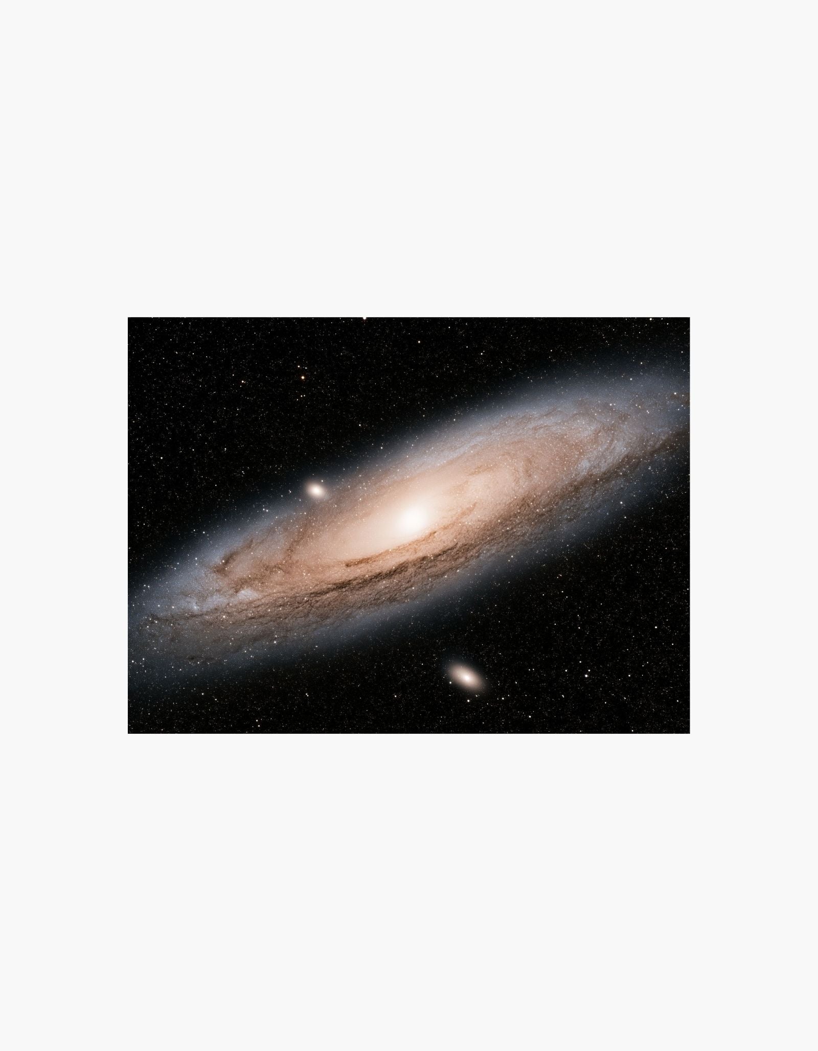 Plakat med penselstrøg i skyen
