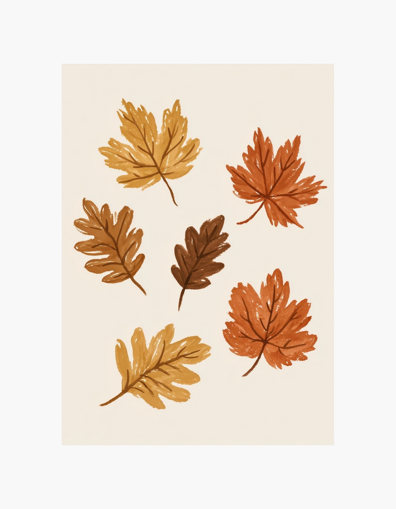 Autumn Leaves Poster