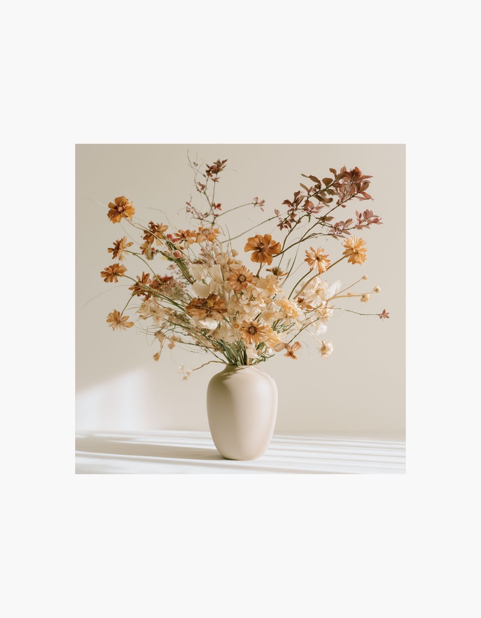 Autumn Bouquet Square Poster